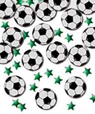 Confetti metallic voetbal Confetti metallic voetbal