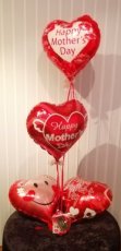 Tros helium ballonnen happy mother's day met pralines